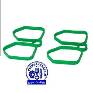واشر منیفولدهوا بدون آزبست سبز(طرح SLC)- موتور XU7  کد: 1861100399