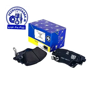 لنت ترمز چرخ عقب دیسکی با pad spring (طرح کروز)دست 4 عددی کد: 1620202109