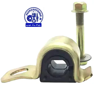 مجموعه پایه لاستیکی و بست پایه نگهدارنده میل موج‌گیر دنا توربو شارژ اتوماتیک DAE  کد: 1810603999