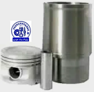 مجموعه بوش، پیستون و گژن‌پین ، موتور TU3 ، (کف تخت) دست 4 عددی  کد: 0410800498