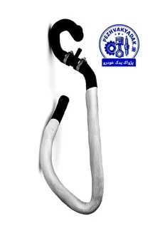 شیلنگ خروجی آب بلند حصیری دوگانه رادیاتور بخاری به همراه سه راهی  کد: 1080203899
